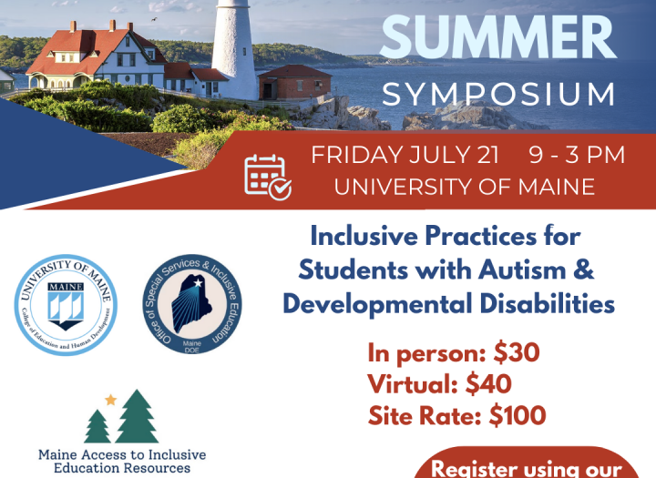2023 Summer Symposium - Inclusive Practices for Students with Autism and Developmental Disabilities